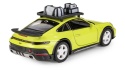 KT 5" Porsche 911 Rallye with Roof Rack/yellow 1:36