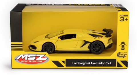 MSZ 5 Lamborghini Aventador SVJ Yellow