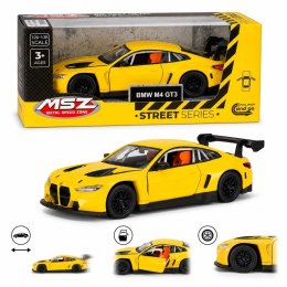 MSZ BMW M4 GT3 Yellow 1:32 model metalowy DIE-CAST