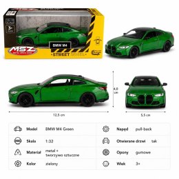 MSZ BMW M4 Green 1:32 model metalowy DIE-CAST