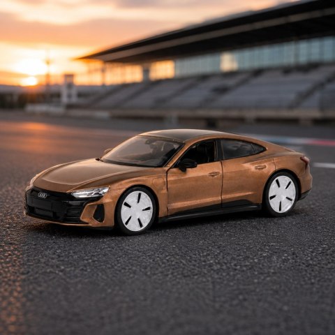 Model metalowy Audi RS e-tron GT MSZ brązowy pull-back
