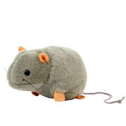Mysz szara leżąca 13cm 13850