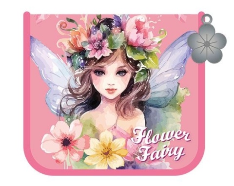 Portfel Flower Fairy Bellisa różowy