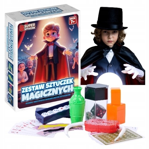 ZESTAW SZTUCZEK MAGICZNYCH ARTYK 8 EL.
