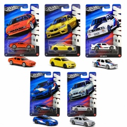 HOT WHEELS BMW SILVER SERIES – ZESTAW 5 AUT 1:64