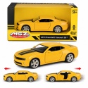 Model metalowy 2013 Chevrolet Camaro SS MSZ żółty pull-back