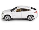 Model metalowy BMW X6 MSZ biały pull-back