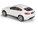 Model metalowy BMW X6 MSZ biały pull-back