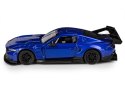 Model metalowy Ford Mustang GT3 MSZ niebieski pull-back