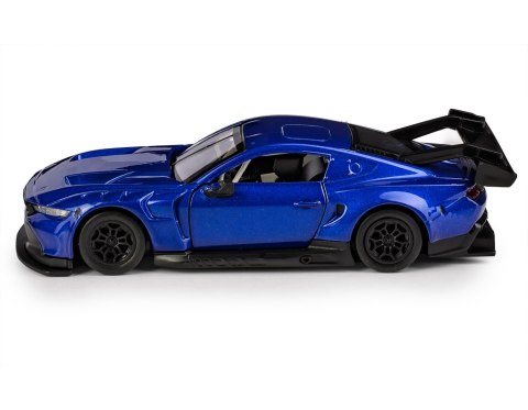 Model metalowy Ford Mustang GT3 MSZ niebieski pull-back