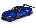 Model metalowy Ford Mustang GT3 MSZ niebieski pull-back