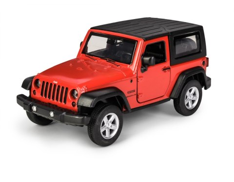 Model metalowy Jeep Wrangler MSZ czerwony pull-back
