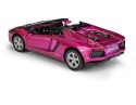 Model metalowy Lamborghini Aventador Roadster MSZ fioletowy pull-back