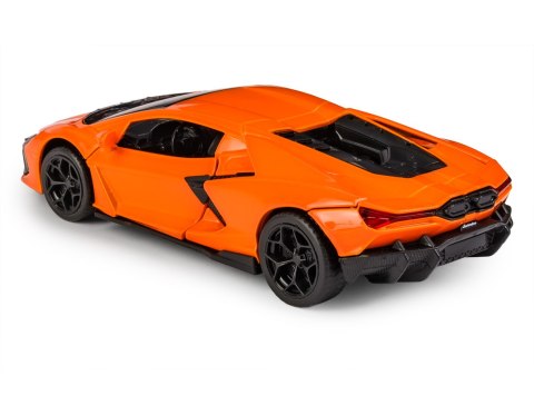 Model metalowy Lamborghini Revuelto MSZ pomarańczowy pull-back