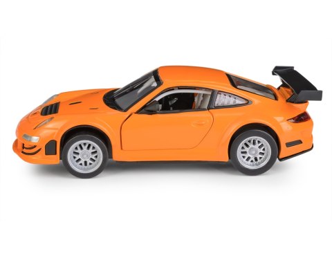 Model metalowy Porsche 911 GT3 RSR MSZ pomarańczowy pull-back