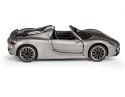 Model metalowy Porsche 918 Spyder MSZ szary pull-back