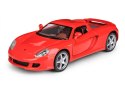 Model metalowy Porsche Carrera GT MSZ czerwony pull-back