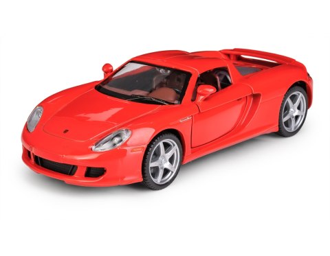 Model metalowy Porsche Carrera GT MSZ czerwony pull-back