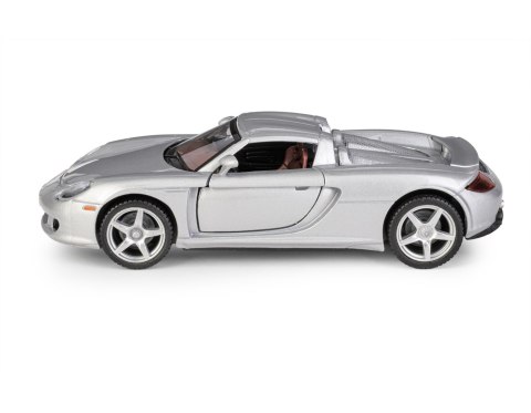 Model metalowy Porsche Carrera GT MSZ srebrny pull-back
