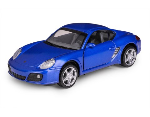 Model metalowy Porsche Cayman S MSZ niebieski pull-back