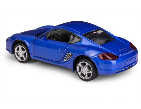 Model metalowy Porsche Cayman S MSZ niebieski pull-back