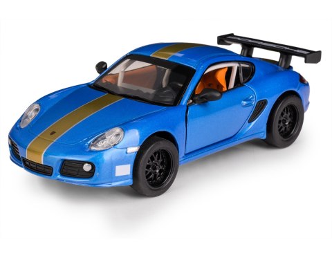 Model metalowy Porsche Cayman S MSZ niebieski pull-back