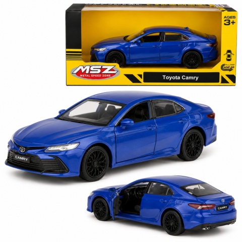 Model metalowy Toyota Camry MSZ niebieski pull-back