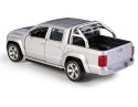 Model metalowy Volkswagen Amarok MSZ srebrny pull-back