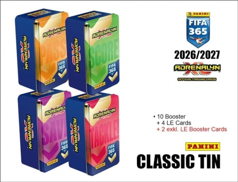 PUSZKA KOLEKCJONERA PANINI FIFA 365 ADRENALYN XL 2027