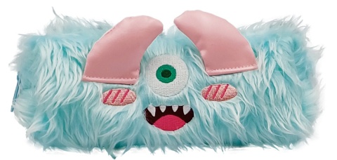 Piórnik Monster turkusowy