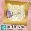 Kolorowanki z folią metaliczną gold/silver