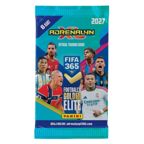 Saszetka z kartami Panini FIFA 365 Adrenalyn XL 2027
