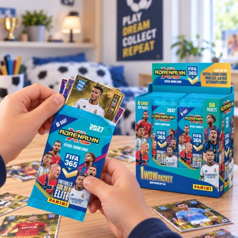 Saszetka z kartami Panini FIFA 365 Adrenalyn XL 2027