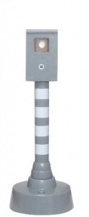 Sygnalizator fotoradar zabawkowy szary