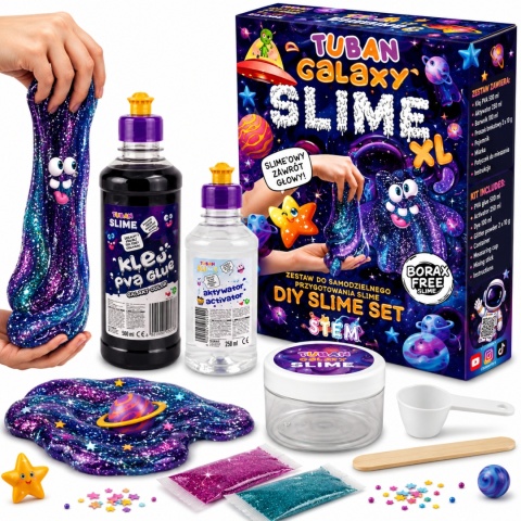 Zestaw DIY Tuban Slime Galaxy XL