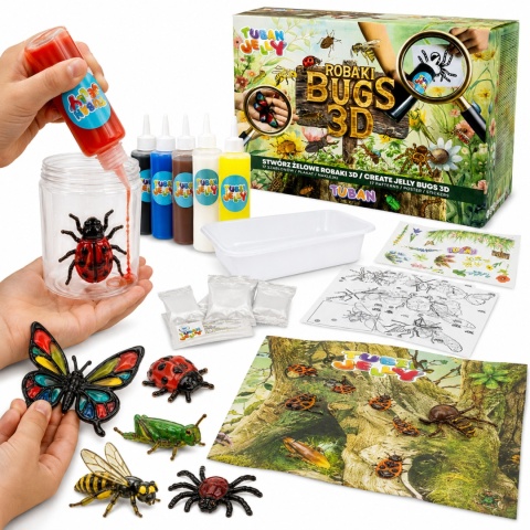 Zestaw kreatywny Tuban Tubi Jelly Robaki