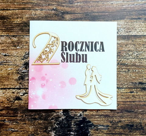 Kartka okolicznościowa - rocznica ślubu Kartka okolicznościowa - rocznica ślubu