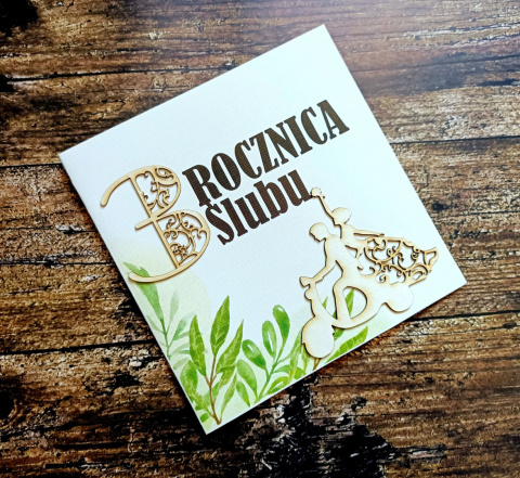 Kartka okolicznościowa - rocznica ślubu 5904365269995 Kartka okolicznościowa - rocznica ślubu 5904365269995