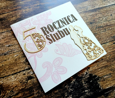Kartka okolicznościowa - rocznica ślubu Kartka okolicznościowa - rocznica ślubu