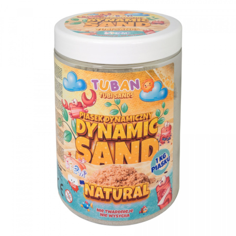 PIASEK DYNAMICZNY 1KG kolor NATURALNY