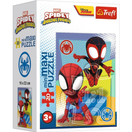 Puzzle miniMaxi 20 el. Niesamowity Spidey 1