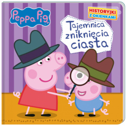 Świnka Peppa Historyjki z okienkami 2 Tajemnica zniknięcia ciasta