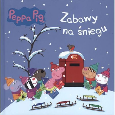 Świnka Peppa Zabawy na śniegu (w twardej oprawie)