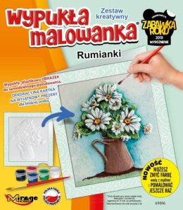 Wypukła malowanka -Rumianki