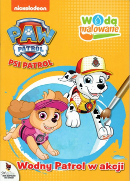 Psi Patrol. Psi Patrol. Wodą malowane. Wodny Patro