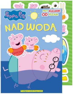 Świnka Peppa Przyklejam odklejam 3 Nad wodą