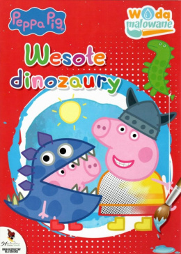 Świnka Peppa Wodą malowane 7 Wesołe dinozaury