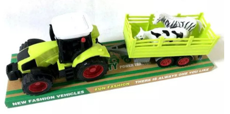 TRAKTOR ZE ZWIERZĘTAMI FASHION KLOSZ TRAKTOR ZE ZWIERZĘTAMI FASHION KLOSZ
