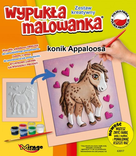 Wypukła malowanka KONIK Appaloosa