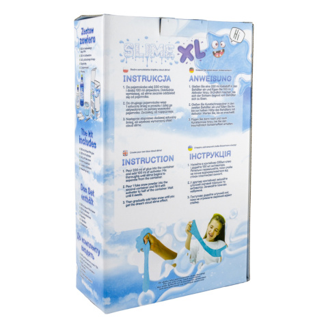 ZESTAW - DIY TUBAN SLIME - CHMURKA XL ZESTAW - DIY TUBAN SLIME - CHMURKA XL